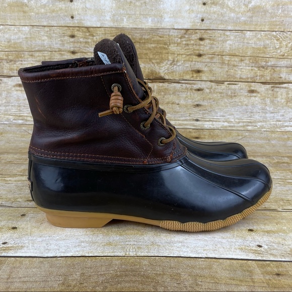 Sperry Shoes - Sperry Saltwater Waterproof Leather Duck Boots